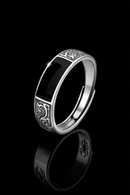 Bague Bandeau Signature