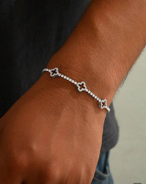 Bracelet Acier Argenté