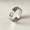 Bague Or Rose Stack