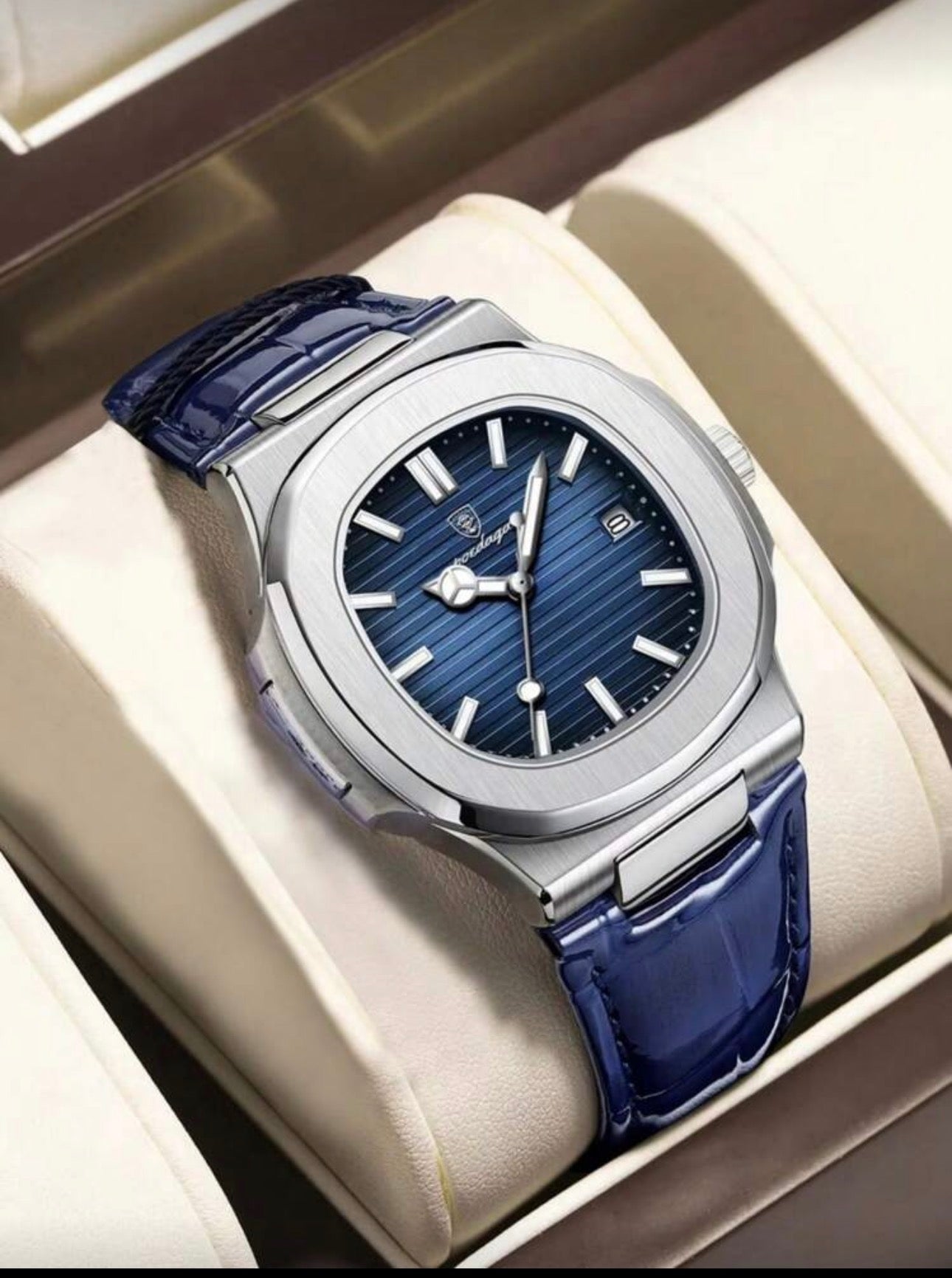 Montre Poedogar Chromée