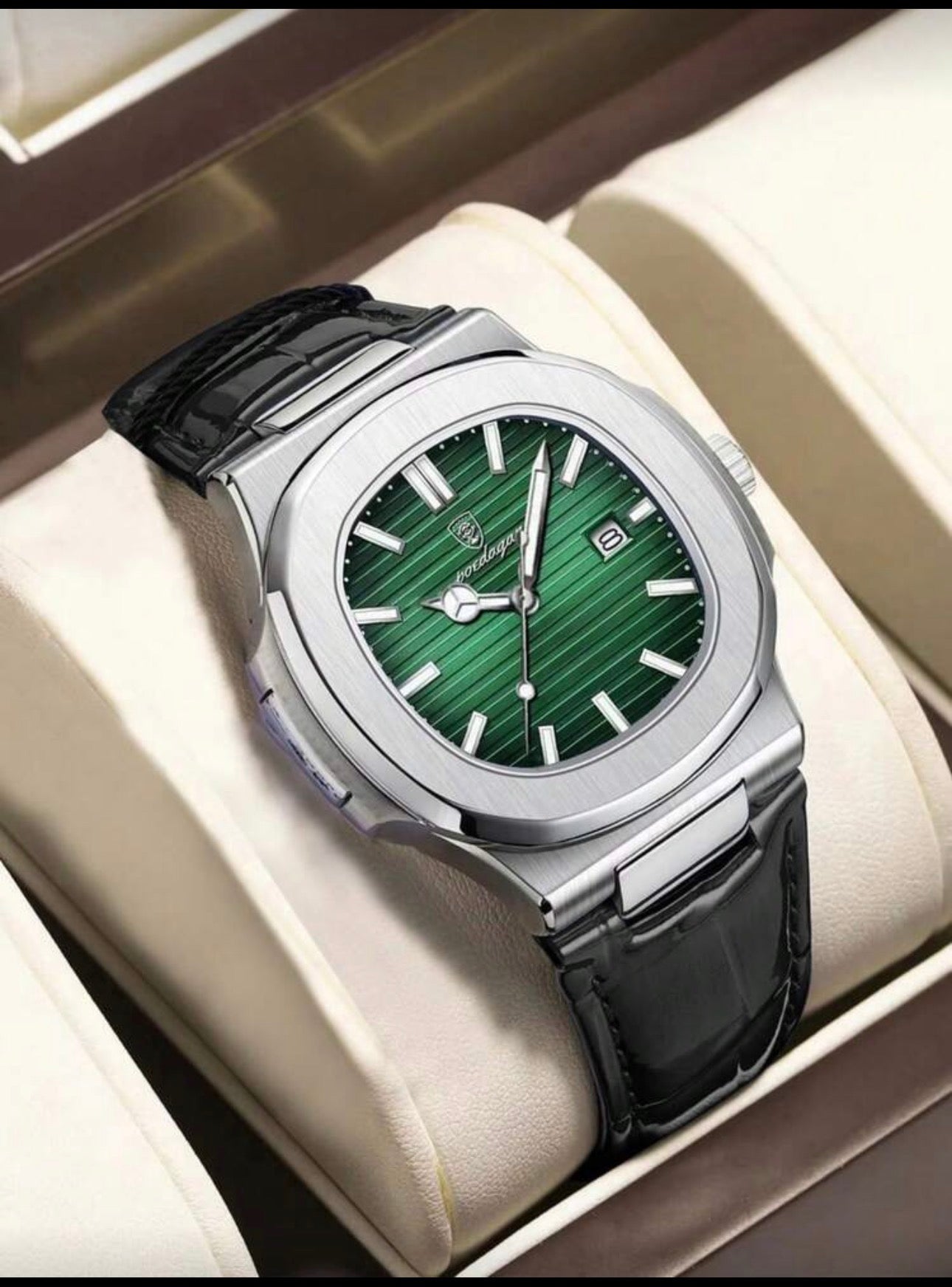 Montre Poedogar Chromée