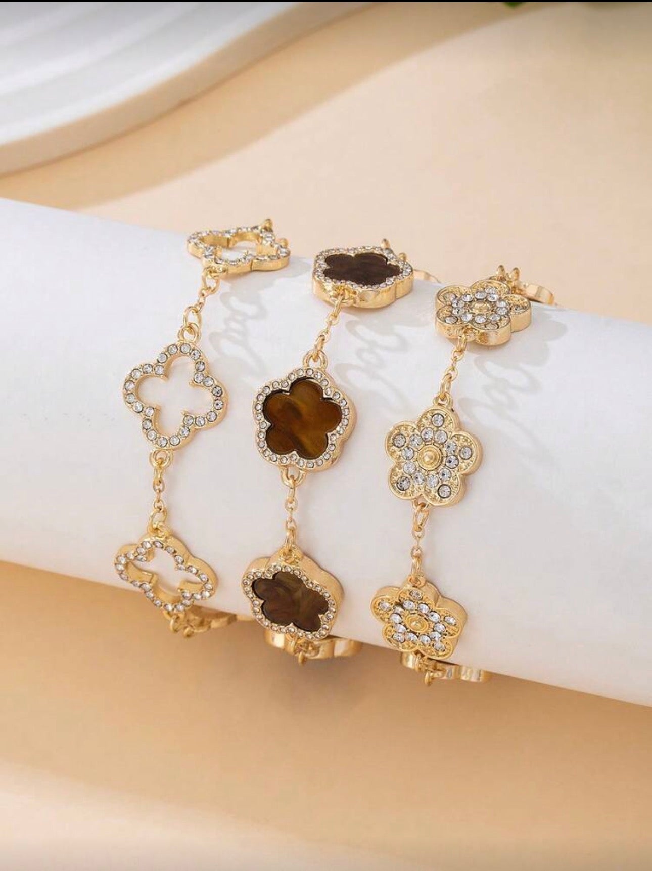 Pack 3 Bracelets — Trio Élégance